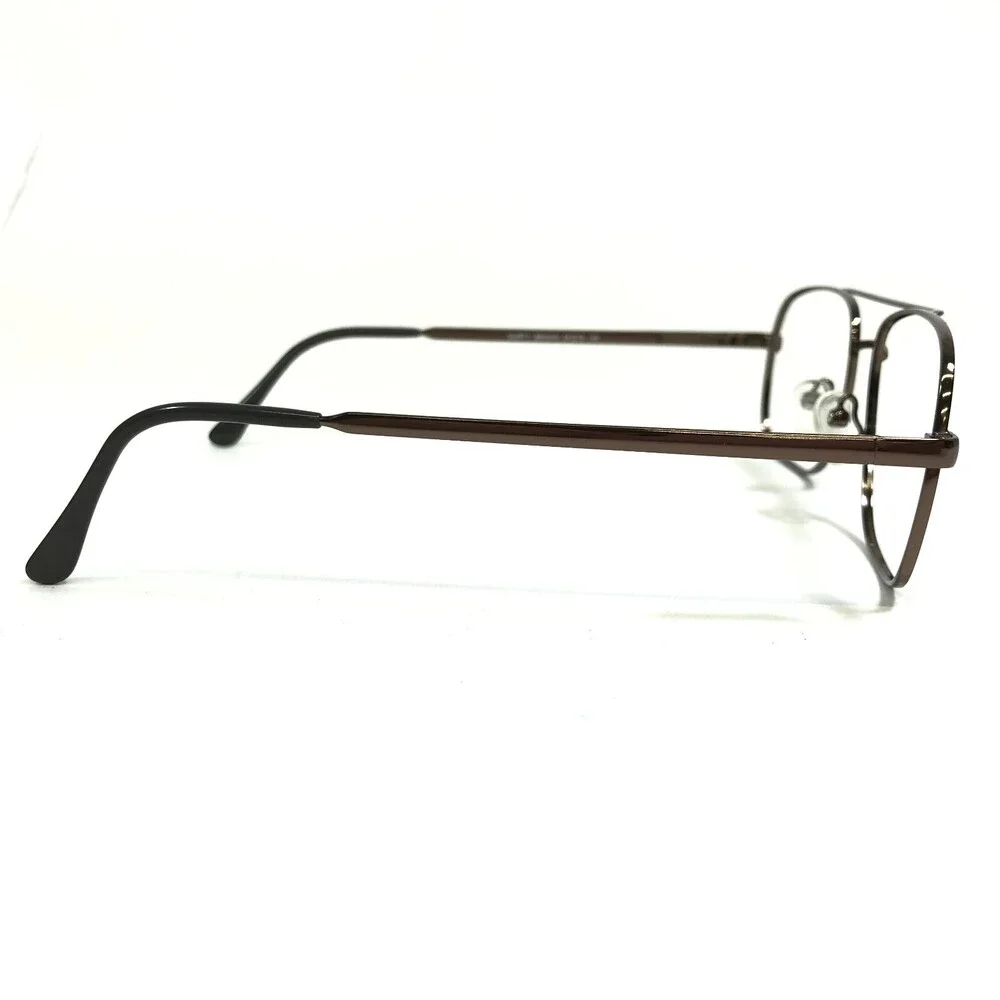 Eight to Eighty Eyeglasses Frames MORTY BROWN Square Full Rim 54-18-140